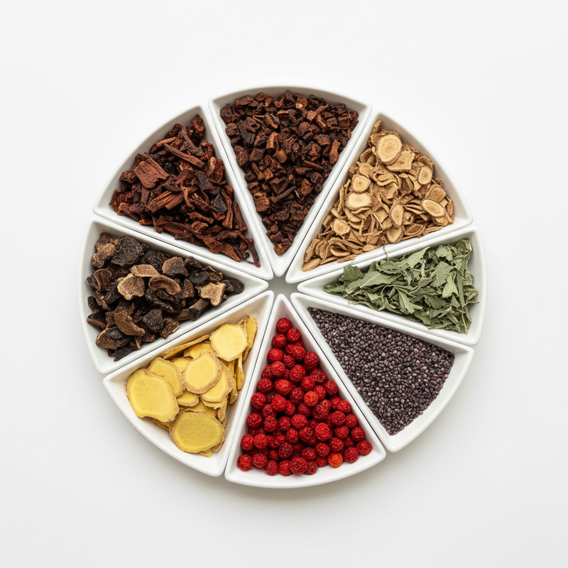 RevitalTea apothecary plate